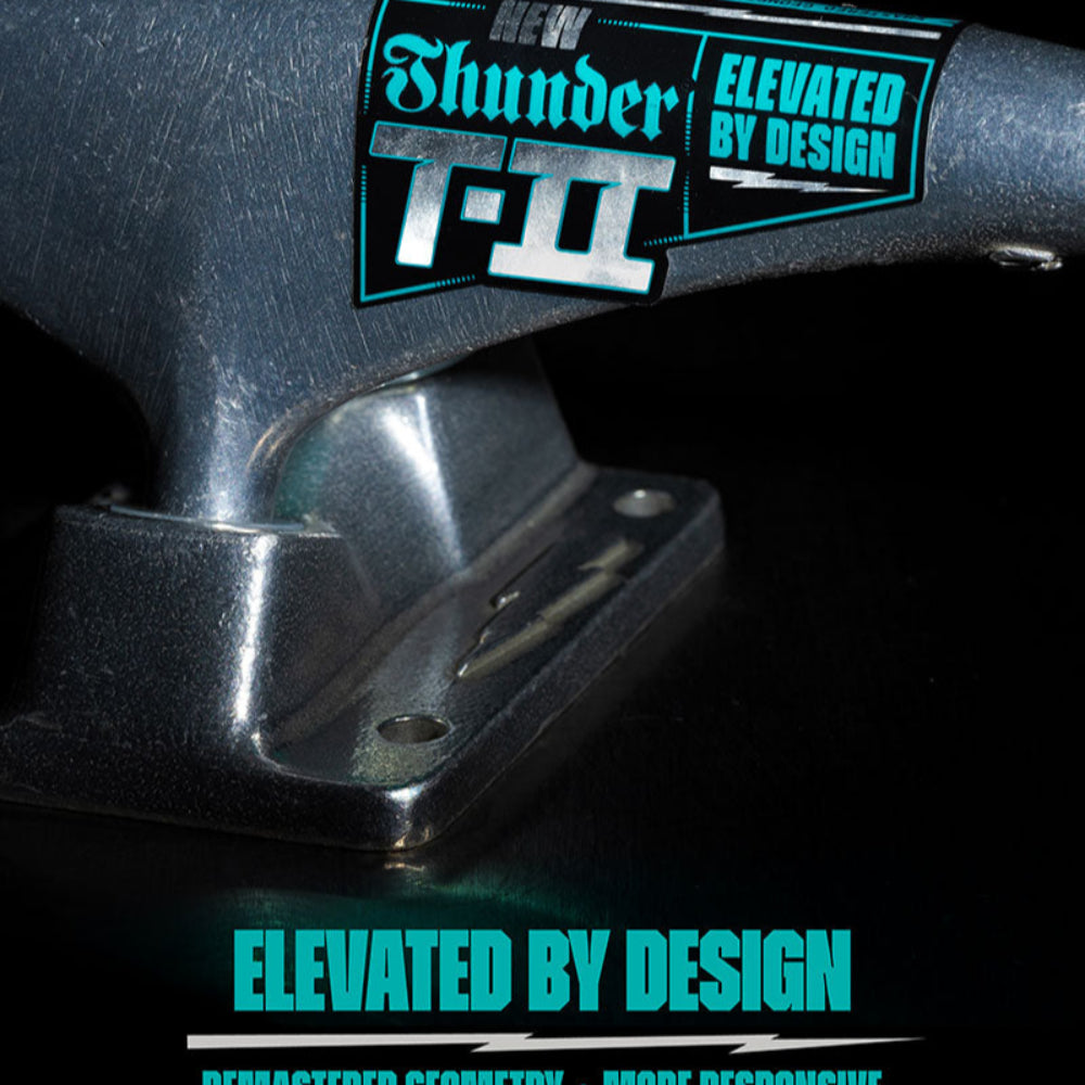 Thunder TII Polished Skateboard Trucks