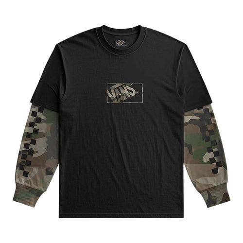 Vans Boys Camo Twoffer T-shirt