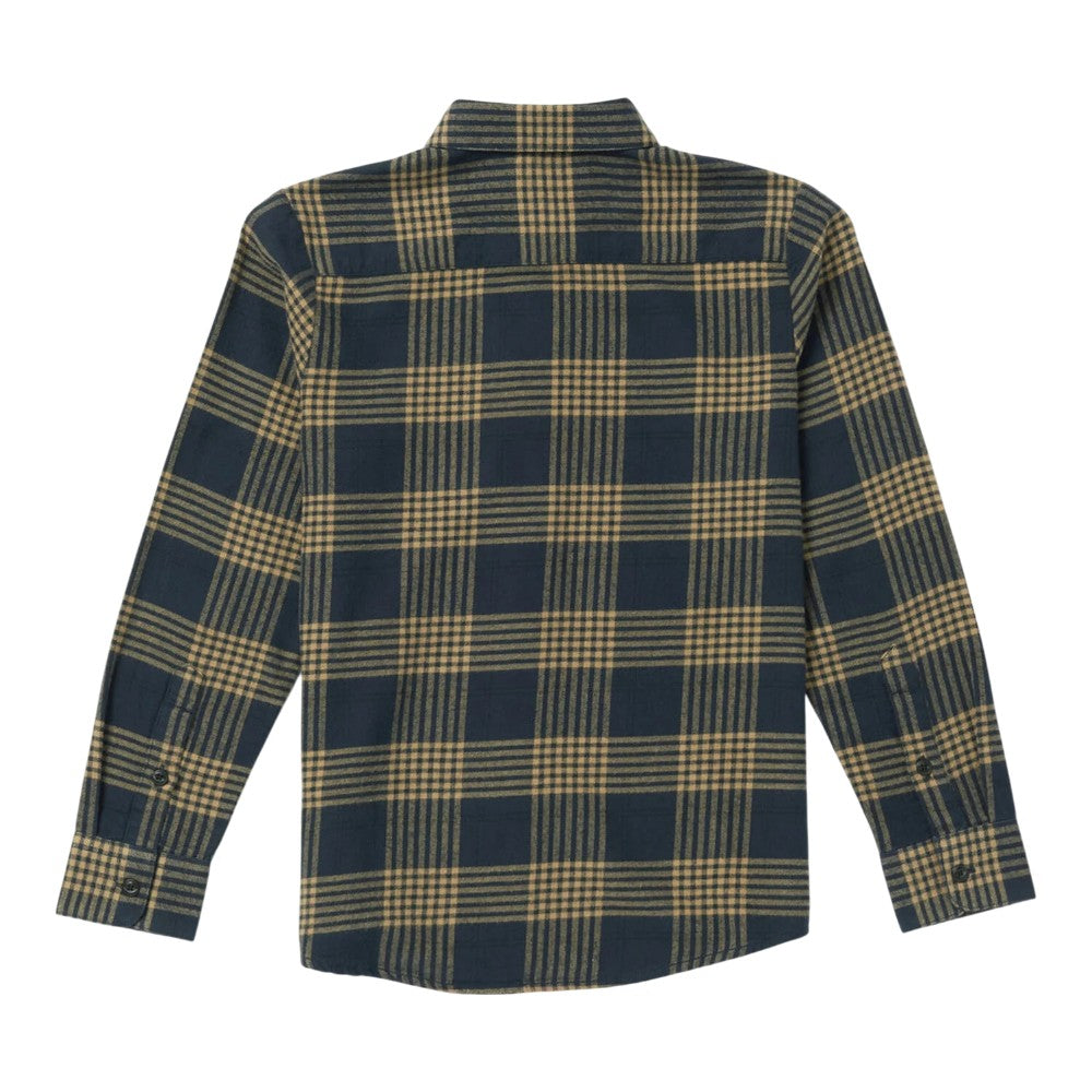Volcom Boys Caden Plaid Longsleeve Shirt