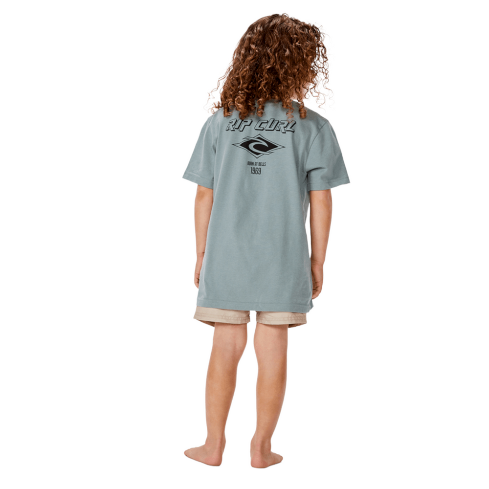 Rip Curl Fade Out Icon Tee - Boys (1-8 Years)