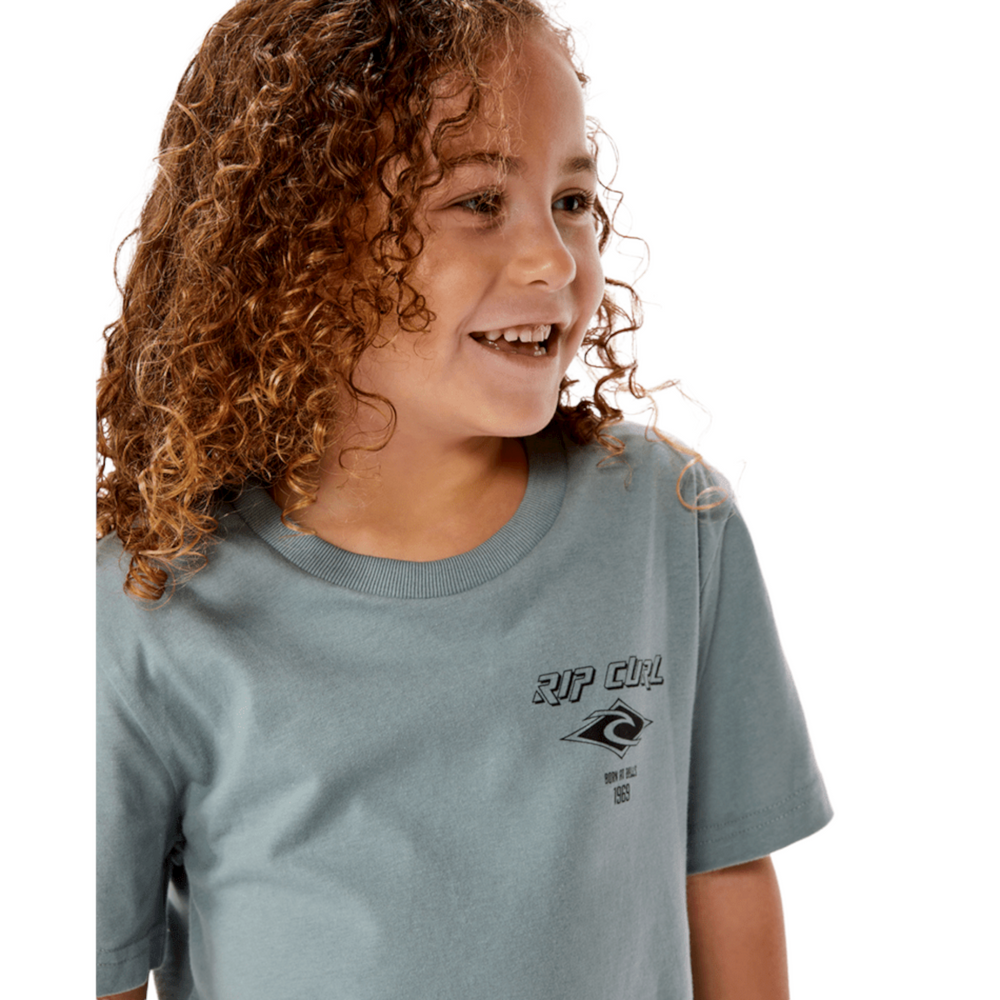 Rip Curl Fade Out Icon Tee - Boys (1-8 Years)