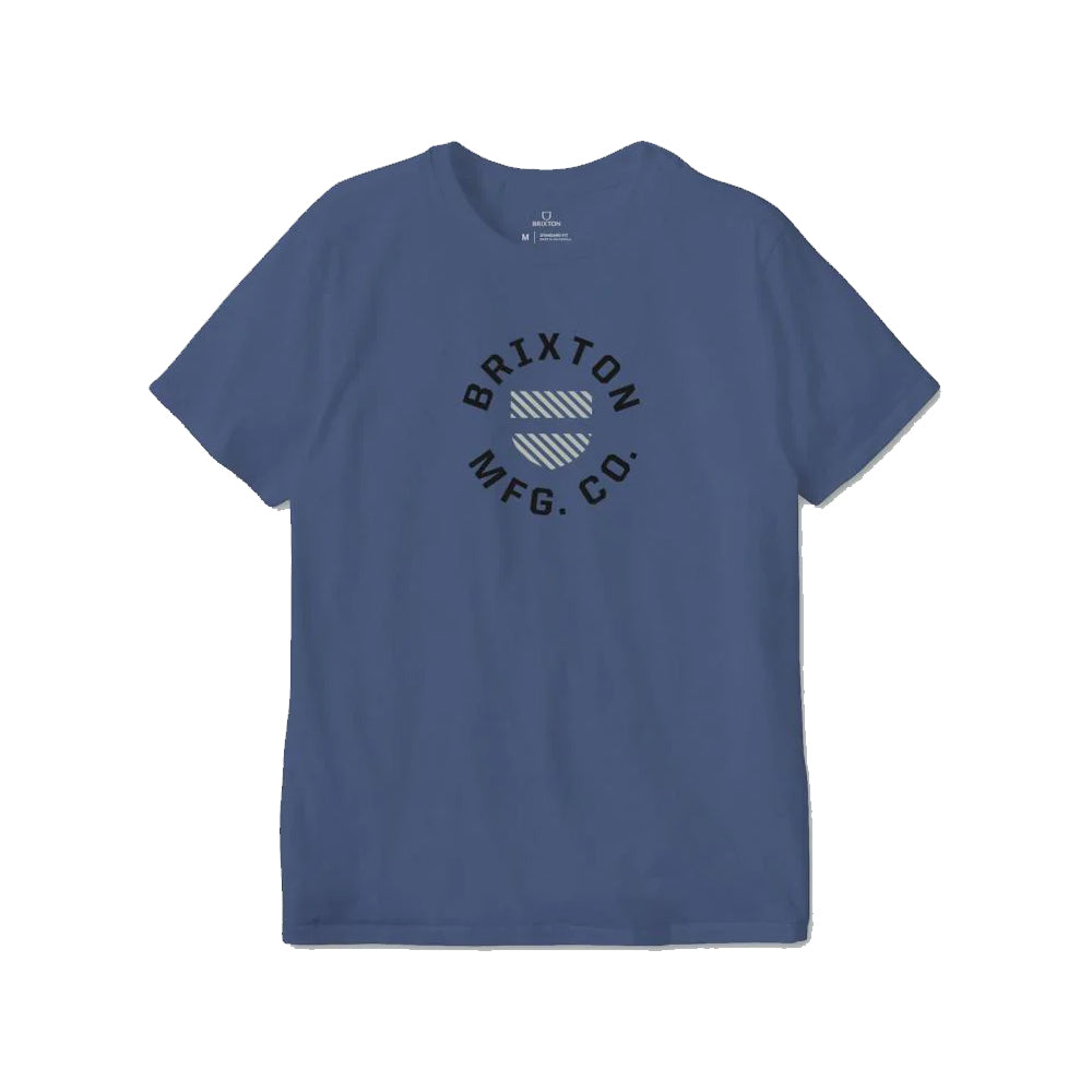 Brixton Men's Crest Shield S/S Tee