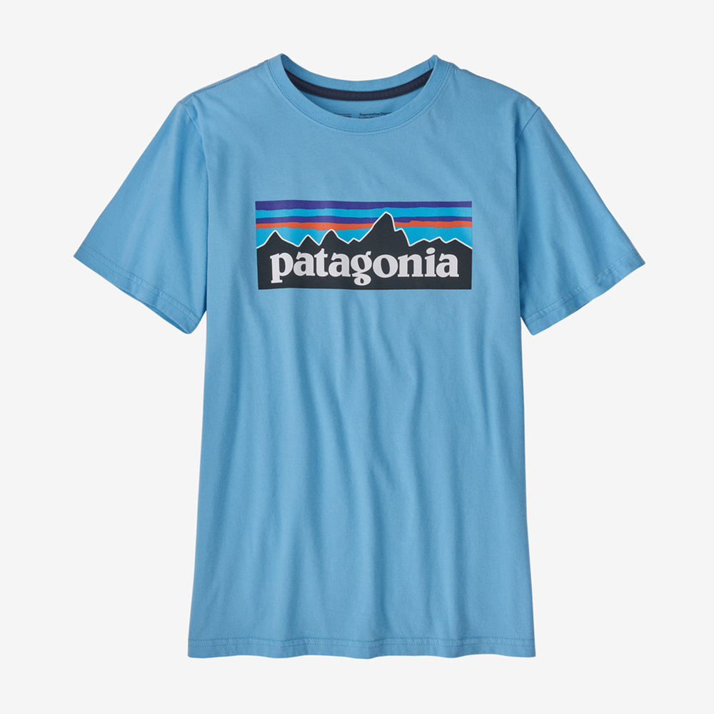 Patagonia Kids' Regenerative Organic Certified™ Cotton P-6 Logo T-Shirt
