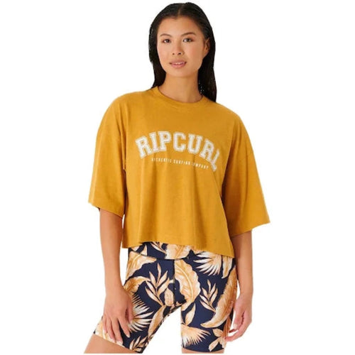 Rip Curl Women's Seacell Crop Heritage Tee