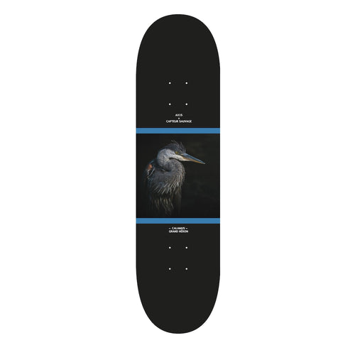 Axis x Capteur Sauvage Grand Heron - Calamus - Skateboard Deck