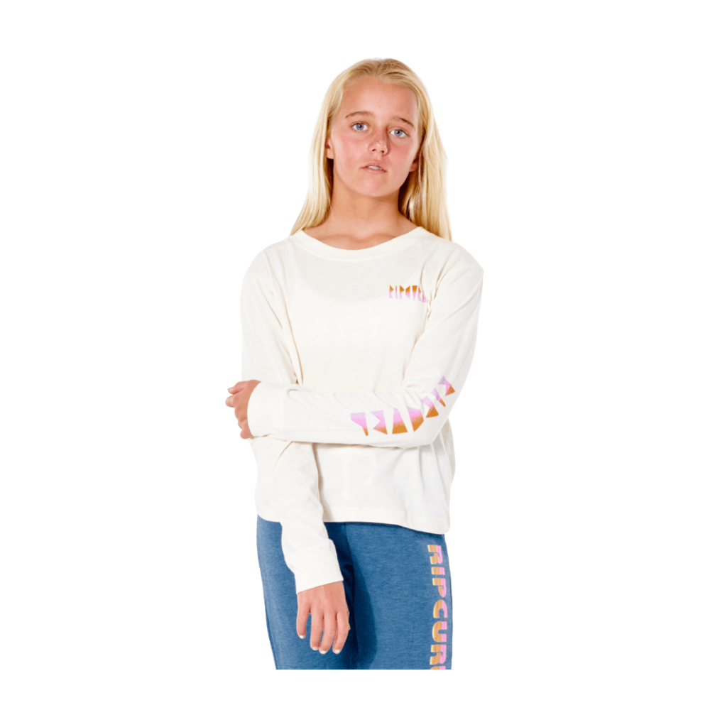 Rip Curl Girls Wave Shapers Long Sleeve