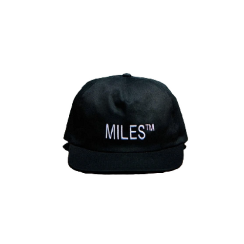 Miles Logo Hit 5 Panel Hat