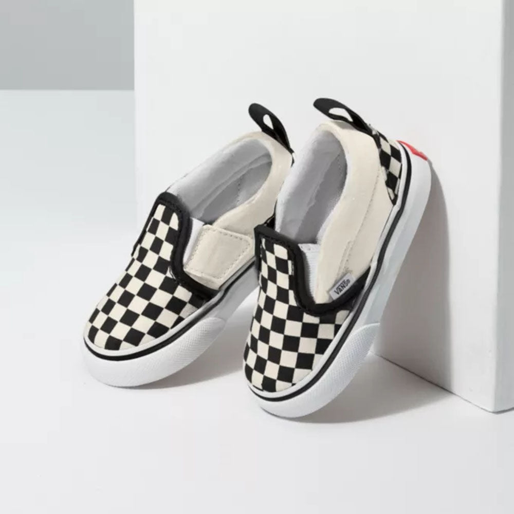 Hotsell Toldler Checkered Vans slip ons