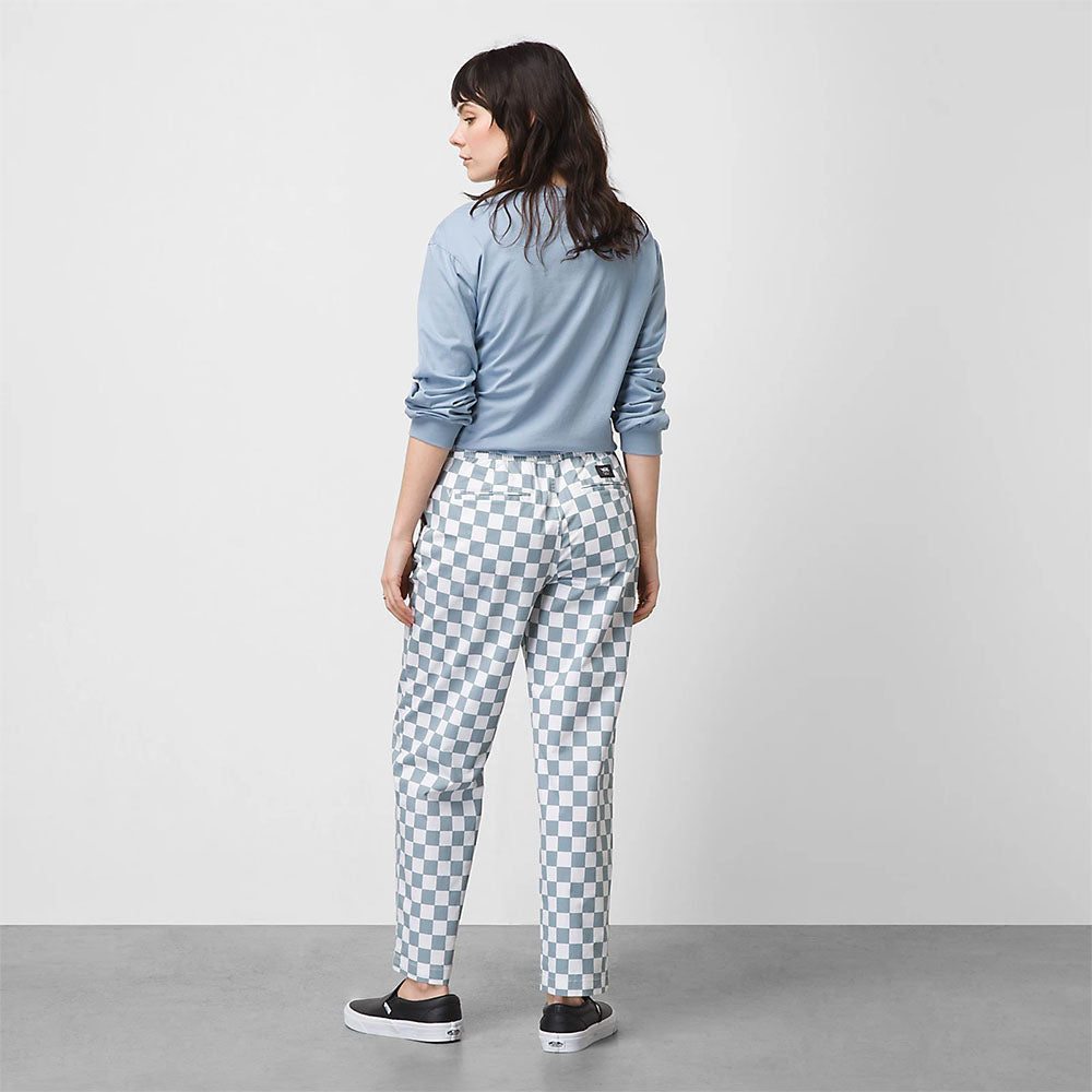 Checkered best sale pants vans