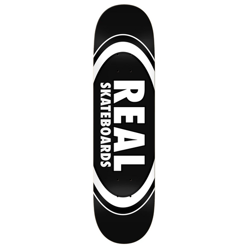 Planche de skateboard ovale classique Real Team