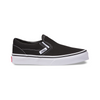 Vans Kids Classic Slip-On Shoes Black/True White